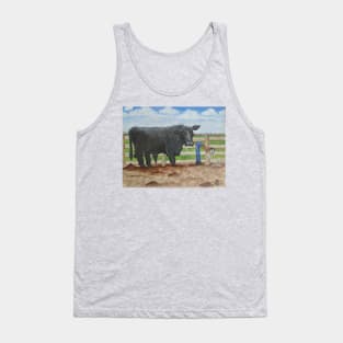 Bull and the Cowboy Tank Top